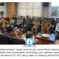 Suasana Sosialisasi dan Rapat Koordinasi Penertiban Kawasan Hutan oleh Satuan Tugas PKH di Ruang Executive Kantor Bupati Kutai Kartanegara, Selasa (14/4/2026), yang digelar Pemkab Kukar bersama Polri, TNI, dan instansi terkait. Dok: Humas Polres Kutai Kartanegara.