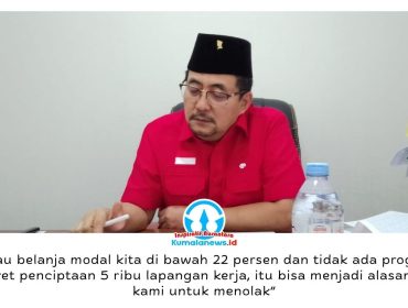 Ketua Komisi II DPRD Kota Samarinda, Iswandi, menegaskan pentingnya transparansi data dan indikator kinerja yang terukur dalam pengelolaan keuangan daerah, khususnya di Badan Pengelola Keuangan dan Aset Daerah (BPKAD). Foto: Yana Ashari.
