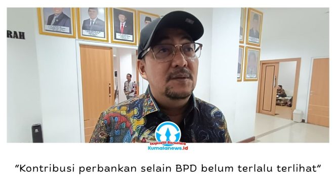 
 Ketua Komisi II DPRD Kota Samarinda, Iswandi, memberikan keterangan terkait kontribusi sektor perbankan terhadap pembangunan daerah melalui program Corporate Social Responsibility (CSR) usai rapat hearing bidang keuangan dan ekonomi di Ruang Rapat Gabungan Lantai 1 DPRD Kota Samarinda, Kamis (7/5/2026). Foto: Yana Ashari.