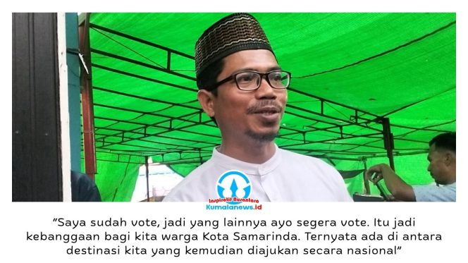 
 Ismail Latisi memberikan keterangan terkait dorongan pengembangan kawasan Gunung Steling sebagai destinasi wisata unggulan yang diharapkan mampu menarik wisatawan sekaligus meningkatkan Pendapatan Asli Daerah (PAD) Kota Samarinda. Foto: Yana Ashari.