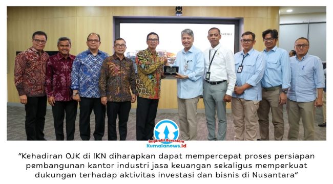 Otorita IKN menerima kunjungan kerja Wakil Ketua Otoritas Jasa Keuangan (OJK) guna membahas percepatan pembangunan kantor OJK serta persiapan pemindahan pegawai secara bertahap ke Ibu Kota Nusantara (IKN), di Kantor Otorita IKN, Senin (11/5/2026).