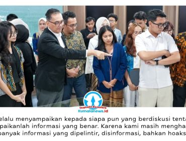 IKN Youth Forum bertema “Mengawal Infrastruktur IKN, Menata Masa Depan Pendidikan Indonesia” digelar bersama komunitas Gen Smart Indonesia di Kantor Perwakilan Otorita IKN, Jakarta, Kamis (30/04/2026). Dok: Humas Otorita Ibu Kota Nusantara.