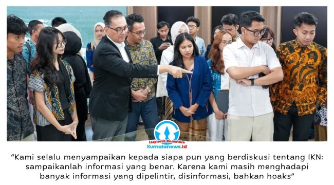IKN Youth Forum bertema “Mengawal Infrastruktur IKN, Menata Masa Depan Pendidikan Indonesia” digelar bersama komunitas Gen Smart Indonesia di Kantor Perwakilan Otorita IKN, Jakarta, Kamis (30/04/2026). Dok: Humas Otorita Ibu Kota Nusantara.