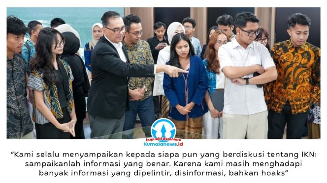 
 IKN Youth Forum bertema “Mengawal Infrastruktur IKN, Menata Masa Depan Pendidikan Indonesia” digelar bersama komunitas Gen Smart Indonesia di Kantor Perwakilan Otorita IKN, Jakarta, Kamis (30/04/2026). Dok: Humas Otorita Ibu Kota Nusantara.