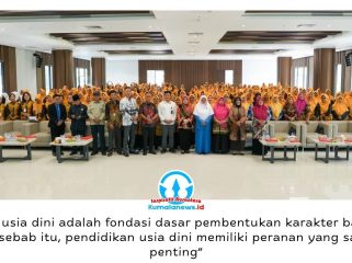 Suasana kegiatan peringatan HUT ke-76 IGTKI-PGRI di Kawasan Inti Pusat Pemerintahan (KIPP) Ibu Kota Nusantara. Otorita IKN menegaskan bahwa pendidikan anak usia dini menjadi fondasi utama dalam membentuk karakter dan kualitas generasi masa depan Indonesia. Dok: Humas Otorita Ibu Kota Nusantara.