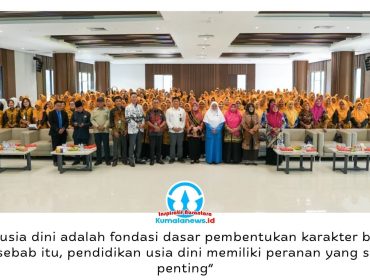 Suasana kegiatan peringatan HUT ke-76 IGTKI-PGRI di Kawasan Inti Pusat Pemerintahan (KIPP) Ibu Kota Nusantara. Otorita IKN menegaskan bahwa pendidikan anak usia dini menjadi fondasi utama dalam membentuk karakter dan kualitas generasi masa depan Indonesia. Dok: Humas Otorita Ibu Kota Nusantara.