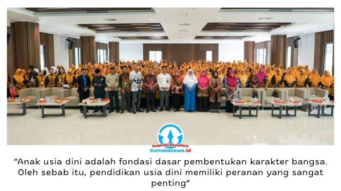 
 Suasana kegiatan peringatan HUT ke-76 IGTKI-PGRI di Kawasan Inti Pusat Pemerintahan (KIPP) Ibu Kota Nusantara. Otorita IKN menegaskan bahwa pendidikan anak usia dini menjadi fondasi utama dalam membentuk karakter dan kualitas generasi masa depan Indonesia. Dok: Humas Otorita Ibu Kota Nusantara.