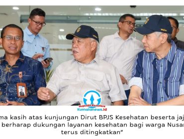 Direktur Utama BPJS Kesehatan, Prihati Pujowaskito, beserta jajaran melakukan kunjungan kerja ke sejumlah fasilitas kesehatan di wilayah Kalimantan Timur, termasuk Rumah Sakit Umum Pusat (RSUP) Ibu Kota Nusantara (IKN), pada Minggu (3/5/2026). Dok: Humas Otorita Ibu Kota Nusantara.