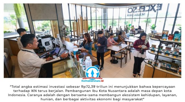 Pembangunan Ibu Kota Nusantara (IKN) terus berjalan seiring tumbuhnya ekosistem perekonomian dan investasi di kawasan Nusantara. Foto: Humas Otorita Ibu Kota Nusantara.