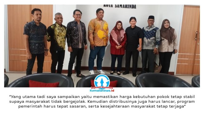 
 Suasana kunjungan kerja DPRD Kota Balikpapan ke DPRD Kota Samarinda dalam rangka membahas Program Gerakan Pengendalian Inflasi dan Pangan Sejahtera di Ruang Rapat Bapemperda DPRD Kota Samarinda, Kamis (21/05/2026). Foto: Yana Ashari.