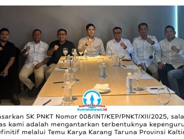 Rapat konsolidasi Kukar menjadi tuan Rumah Temu Karya Karang Taruna Kaltim 2026 (Panitia Pelaksana/Istimewa).