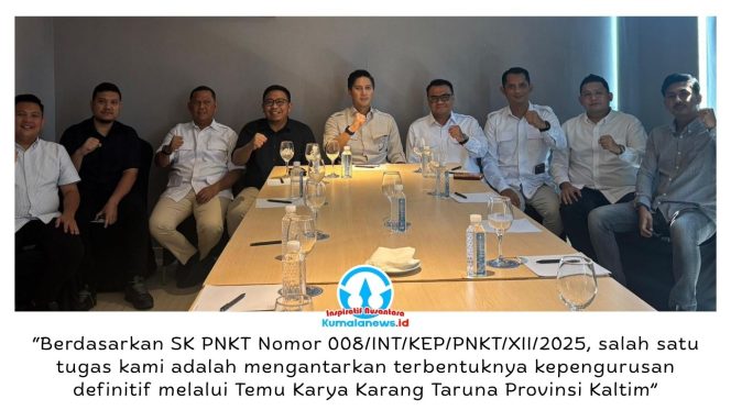 
 Rapat konsolidasi Kukar menjadi tuan Rumah Temu Karya Karang Taruna Kaltim 2026 (Panitia Pelaksana/Istimewa).