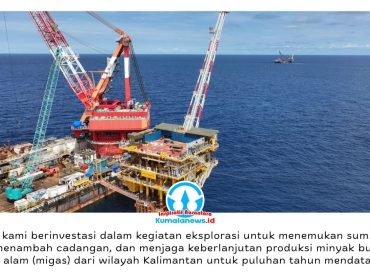 PT Pertamina Hulu Mahakam (PHM) berhasil menyelesaikan pemasangan jacket dan topside Platform Offshore Manpatu pada 27 Mei 2026. Pencapaian ini menjadi tonggak penting dalam Proyek Pengembangan Lapangan Migas Manpatu di lepas pantai South Mahakam, Kalimantan Timur. Foto: Dok. PHM – PHI.