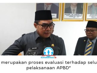 Wali Kota Samarinda Andi Harun menjelaskan, laporan pertanggungjawaban APBD merupakan bagian dari mekanisme pengawasan dan evaluasi pengelolaan keuangan daerah yang telah melalui pemeriksaan Inspektorat dan audit BPK sebelum dibahas bersama DPRD. Foto: Yana Ashari.