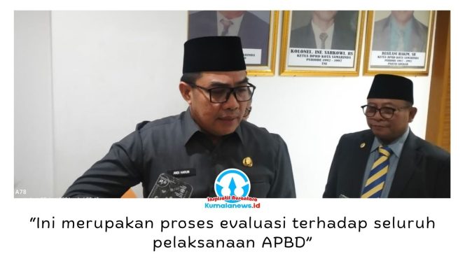 
 Wali Kota Samarinda Andi Harun menjelaskan, laporan pertanggungjawaban APBD merupakan bagian dari mekanisme pengawasan dan evaluasi pengelolaan keuangan daerah yang telah melalui pemeriksaan Inspektorat dan audit BPK sebelum dibahas bersama DPRD. Foto: Yana Ashari.