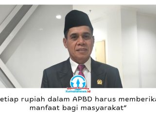 Ketua DPRD Kota Samarinda, Helmi Abdullah, menyampaikan bahwa persoalan infrastruktur dasar, seperti jalan lingkungan, drainase, banjir, penerangan jalan umum (PJU), serta fasilitas pendidikan dan kesehatan, masih mendominasi aspirasi masyarakat selama masa reses Persidangan II Tahun 2026. Foto: Yana Ashari.