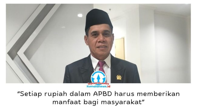 Ketua DPRD Kota Samarinda, Helmi Abdullah, menyampaikan bahwa persoalan infrastruktur dasar, seperti jalan lingkungan, drainase, banjir, penerangan jalan umum (PJU), serta fasilitas pendidikan dan kesehatan, masih mendominasi aspirasi masyarakat selama masa reses Persidangan II Tahun 2026. Foto: Yana Ashari.
