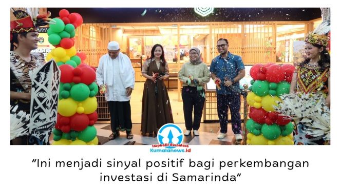 
 Wakil Ketua III DPRD Kota Samarinda, Celni Pita Sari, mengapresiasi kehadiran Haraku Ramen Halal sebagai restoran ramen halal pertama di Samarinda. Menurutnya, investasi tersebut menjadi sinyal positif bagi pertumbuhan sektor perdagangan, jasa, dan ekonomi di Kota Tepian. Foto: Istimewa.