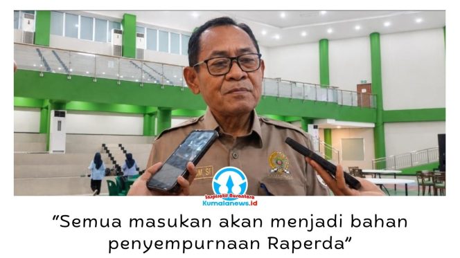 
 Ketua Bapemperda DPRD Kota Samarinda, Kamaruddin, menegaskan seluruh masukan yang diperoleh dalam uji publik akan menjadi bahan penyempurnaan Raperda tentang Pencegahan, Penanggulangan Kebakaran dan Penyelamatan sebelum memasuki tahap harmonisasi. Foto: Yana Ashari.