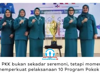TP PKK Kota Balikpapan berhasil meraih Juara Umum Hari Kesatuan Gerak (HKG) PKK ke-54 Tingkat Provinsi Kalimantan Timur 2026 setelah mendominasi berbagai kategori perlombaan. Foto: M. Hilmansyah.