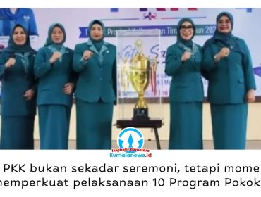 TP PKK Kota Balikpapan berhasil meraih Juara Umum Hari Kesatuan Gerak (HKG) PKK ke-54 Tingkat Provinsi Kalimantan Timur 2026 setelah mendominasi berbagai kategori perlombaan. Foto: M. Hilmansyah.