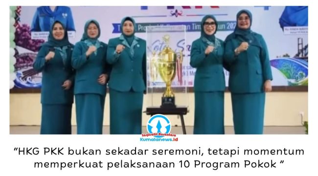 TP PKK Kota Balikpapan berhasil meraih Juara Umum Hari Kesatuan Gerak (HKG) PKK ke-54 Tingkat Provinsi Kalimantan Timur 2026 setelah mendominasi berbagai kategori perlombaan. Foto: M. Hilmansyah.