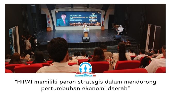 
 Ketua DPRD Kota Samarinda membuka kegiatan BPC HIPMI Kota Samarinda bertema 