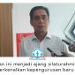 Ketua DPRD Kota Samarinda, Helmi Abdullah, memberikan keterangan usai menerima audiensi pengurus baru FKUB Kota Samarinda. Pertemuan tersebut membahas penguatan sinergi, program kerja, serta upaya memperkokoh komunikasi dan toleransi antarumat beragama di Kota Samarinda. Foto: Yana Ashari.