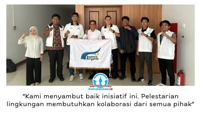 
 Ketua DPRD Kota Samarinda, Helmi Abdullah, berfoto bersama jajaran organisasi kepemudaan Saatnya Bergerak Kalimantan Timur usai audiensi di Ruang Ketua DPRD Kota Samarinda, Senin (29/6/2026). Pertemuan tersebut membahas penguatan sinergi dalam mendukung pelestarian lingkungan melalui edukasi, penelitian, dan aksi nyata yang melibatkan generasi muda.