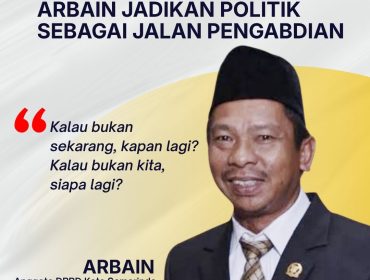 Arbain anggota DPRD Kota Samarinda. Grafis: Kumalanews.id.