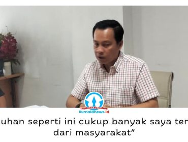 Sekretaris Komisi I DPRD Kota Samarinda, Ronal Stephen Lonteng, meminta Pemerintah Kota Samarinda mengevaluasi mekanisme jalur afirmasi pada SPMB 2026. Menurutnya, kategori Desil 1–4 perlu didukung dengan pertimbangan kondisi riil masyarakat agar akses pendidikan bagi keluarga kurang mampu tetap terjamin. Foto: Yana Ashari.