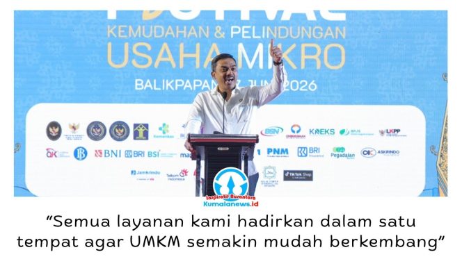 
 Menteri UMKM Maman Abdurrahman menegaskan pemerintah memastikan pelaku UMKM mendapat pendampingan terpadu, mulai dari perizinan, sertifikasi, akses pembiayaan, hingga peningkatan kapasitas usaha dalam satu layanan. Foto: M Hilmansyah.