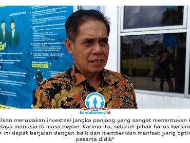 Ketua DPRD Kota Samarinda, Helmi Abdullah, mengapresiasi Program Sekolah Rakyat (SRT) 24 Samarinda yang dinilai membuka akses pendidikan bagi anak dari keluarga kurang mampu sekaligus memberikan harapan baru untuk masa depan yang lebih baik. Foto: Yana Ashari.