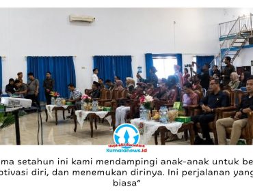 Suasana Open House Sekolah Rakyat Terpadu (SRT) 24 Samarinda di BPMP Provinsi Kalimantan Timur, Jalan Cipto Mangunkusumo KM 2, Samarinda Seberang, Sabtu (20/6/2026). Foto: Yana Ashari.
