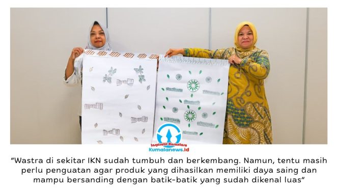 
 Otorita IKN bekerja sama dengan Bank Indonesia menyelenggarakan workshop pengembangan motif batik bagi pengrajin wastra di IKN. Foto: Humas Otorita IKN.