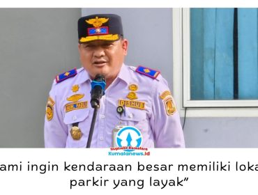 Kepala Dinas Perhubungan Kota Balikpapan, Muhammad Fadli Pathurrahman, menjelaskan progres pembangunan depo kontainer di Kilometer 13 telah mencapai sekitar 70–80 persen pada tahap pembersihan lahan. Foto: M Hilmansyah.