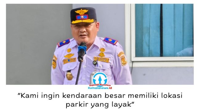 Kepala Dinas Perhubungan Kota Balikpapan, Muhammad Fadli Pathurrahman, menjelaskan progres pembangunan depo kontainer di Kilometer 13 telah mencapai sekitar 70–80 persen pada tahap pembersihan lahan. Foto: M Hilmansyah.
