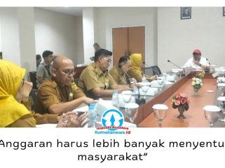 Komisi II DPRD Kota Samarinda menggelar rapat dengar pendapat bersama Dinas Perdagangan Kota Samarinda membahas realisasi kegiatan dan keuangan Triwulan II Tahun Anggaran 2026 serta Rencana Kegiatan dan Anggaran (RKA) Tahun 2027 di Ruang Rapat Gabungan Lantai 1 DPRD Kota Samarinda, Selasa (23/6/2026). Foto: Yana Ashari.