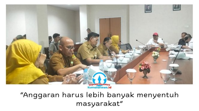 
 Komisi II DPRD Kota Samarinda menggelar rapat dengar pendapat bersama Dinas Perdagangan Kota Samarinda membahas realisasi kegiatan dan keuangan Triwulan II Tahun Anggaran 2026 serta Rencana Kegiatan dan Anggaran (RKA) Tahun 2027 di Ruang Rapat Gabungan Lantai 1 DPRD Kota Samarinda, Selasa (23/6/2026). Foto: Yana Ashari.