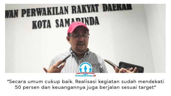 
 Ketua Komisi II DPRD Kota Samarinda, Iswandi, mengapresiasi capaian kinerja Dinas Perikanan dan Peternakan (Dispernakan) Kota Samarinda hingga Triwulan II Tahun Anggaran 2026. Namun, ia meminta agar rencana pengurangan anggaran tahun 2027 tidak berdampak pada program yang bersentuhan langsung dengan masyarakat. Foto: Yana Ashari.