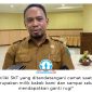 Ahli waris lahan, Adriadi Ashari, memberikan keterangan usai rapat dengar pendapat di DPRD Kutai Kartanegara terkait tuntutan ganti rugi lahan yang masuk dalam kawasan pembangunan Kantor Camat Terpadu Loa Kulu. Foto: Fairuzzabady.