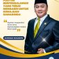 Flyer H. Achmad Sukamto, S.H., politisi Partai Golkar yang telah lama berkiprah dalam dunia politik, pemerintahan, dan usaha, serta kini kembali mengemban amanah sebagai wakil rakyat di DPRD Kota Samarinda. Grafis: Kumalanews.id.