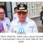 Wakil Wali Kota Balikpapan, Bagus Susetyo, memberikan keterangan terkait upaya Pemkot Balikpapan mempercepat penataan dan sertifikasi aset daerah guna mendukung kelancaran pembangunan dan pengajuan bantuan pemerintah pusat. Foto: Dok. M Hilmansyah.