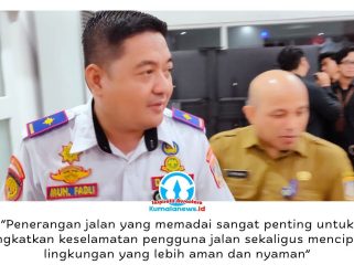 Kepala Dinas Perhubungan (Dishub) Kota Balikpapan, Muhammad Fadli Pathurahman, memberikan keterangan terkait percepatan program Balikpapan Terang melalui pemasangan 1.600 unit Penerangan Jalan Umum (PJU) yang ditargetkan rampung pada Juli 2026 guna meningkatkan keselamatan, keamanan, dan kenyamanan masyarakat. Foto: M Hilmansyah.
