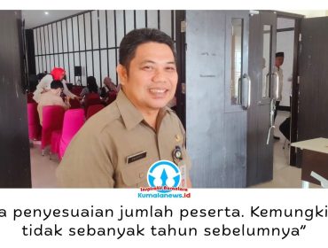 Pelaksana Tugas (Plt) Kepala Badan Kesatuan Bangsa dan Politik (Kesbangpol) Balikpapan, Zulkifli, menyampaikan bahwa upacara HUT ke-81 Kemerdekaan RI pada 17 Agustus 2026 dipastikan tetap digelar di Balikpapan Sport and Convention Center (BSCC) Dome. Foto: Dok. M Hilmansyah.