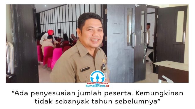 
 Pelaksana Tugas (Plt) Kepala Badan Kesatuan Bangsa dan Politik (Kesbangpol) Balikpapan, Zulkifli, menyampaikan bahwa upacara HUT ke-81 Kemerdekaan RI pada 17 Agustus 2026 dipastikan tetap digelar di Balikpapan Sport and Convention Center (BSCC) Dome. Foto: Dok. M Hilmansyah.