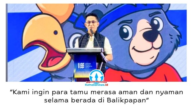 Wali Kota Balikpapan, Rahmad Mas'ud, mengajak seluruh masyarakat menyukseskan Porpamnas IX 2026 sebagai ajang untuk memperkuat citra Balikpapan sebagai kota jasa, perdagangan, dan gerbang menuju Ibu Kota Nusantara (IKN). Foto: Dok. M Hilmansyah.