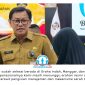 Kepala DKUMKMP Kota Balikpapan, Heruressandy Setya Kusuma, menjelaskan progres pembangunan Koperasi Kelurahan Merah Putih. Tiga dari 11 unit yang dibangun telah rampung, sedangkan delapan unit lainnya masih dalam tahap penyelesaian. Foto: M. Hilmansyah.