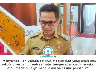 Wali Kota Balikpapan, Dr. H. Rahmad Mas’ud, S.E., M.E., menegaskan bahwa pelaksanaan Sistem Penerimaan Murid Baru (SPMB) Tahun Ajaran 2026/2027 harus berlangsung secara transparan, objektif, dan bebas dari segala bentuk intervensi. Foto: M. Hilmansyah.