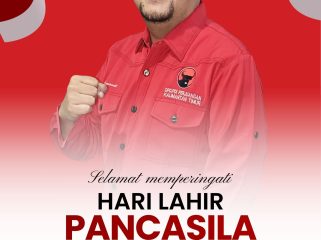 Flyer ucapan Selamat Hari Lahir Pancasila 1 Juni 2026 dari Ketua Komisi II DPRD Kota Samarinda, Iswandi. Menurutnya, Hari Lahir Pancasila bukan sekadar mengenang sejarah lahirnya dasar negara, tetapi juga menjadi momentum untuk memperkokoh semangat kebangsaan, persatuan, dan gotong royong dalam menghadapi berbagai tantangan bangsa. Grafis: Kumalanews.id.